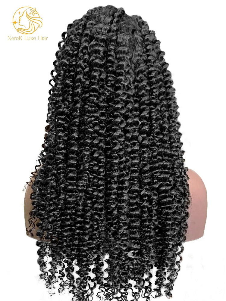 Raw Myanmar (Burma) Curly Closure Wig
