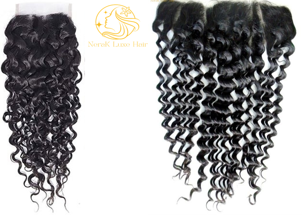 Raw Indonesian Curly Closures & Frontals