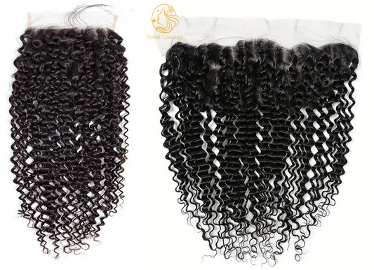 Raw Filipino Kinky Curly Closures & Frontals