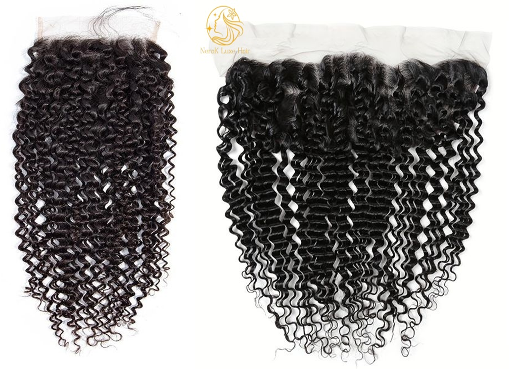 Raw Indonesian Kinky Curly Closures & Frontals