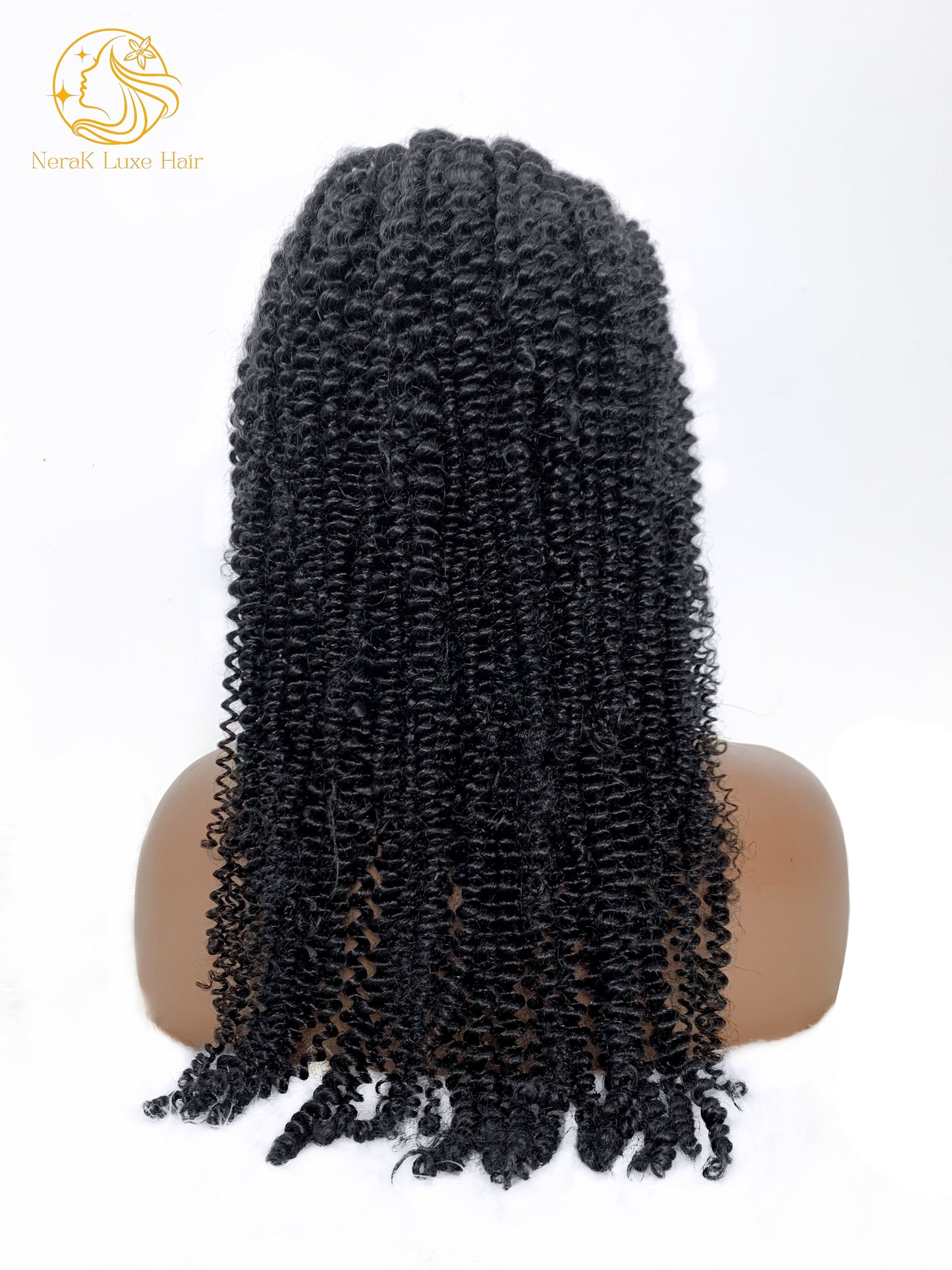 Virgin Cambodian Kinky Curly Frontal Wig
