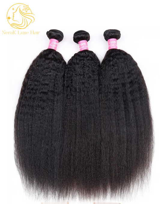 Virgin Indian Kinky Straight Bundle