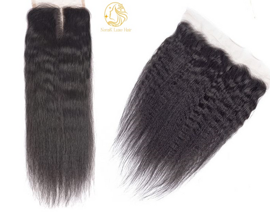 Raw Filipino Kinky Straight Closures & Frontals