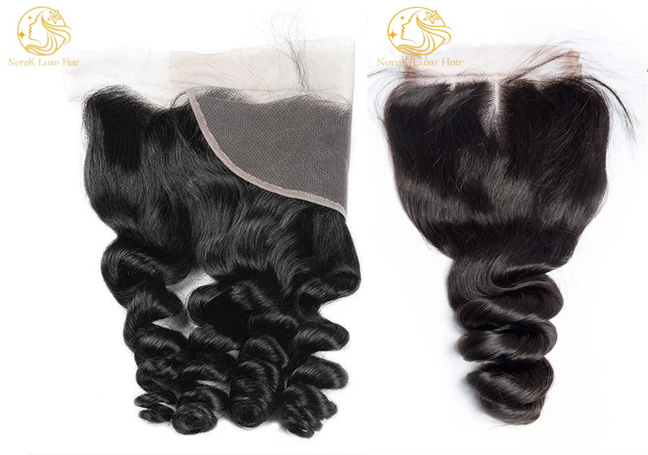 Raw Filipino Loose Curly Closures & Frontals