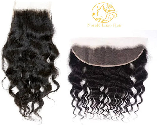 Raw Filipino Natural Wave Closures & Frontals