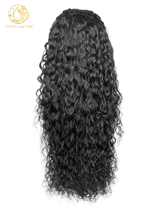 Virgin Indian Water Wave Frontal Wig