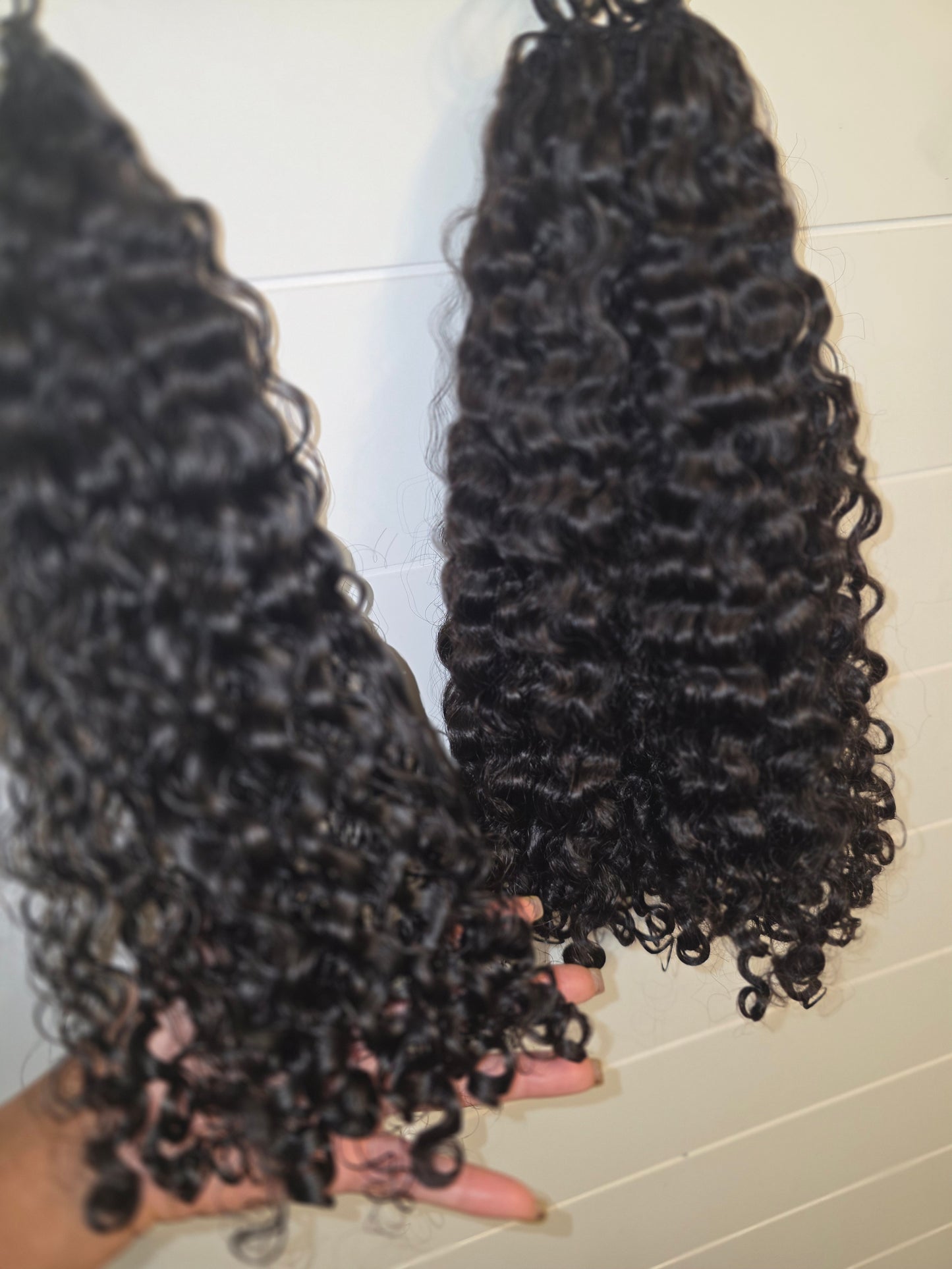 Cambodian curly crochet 18"