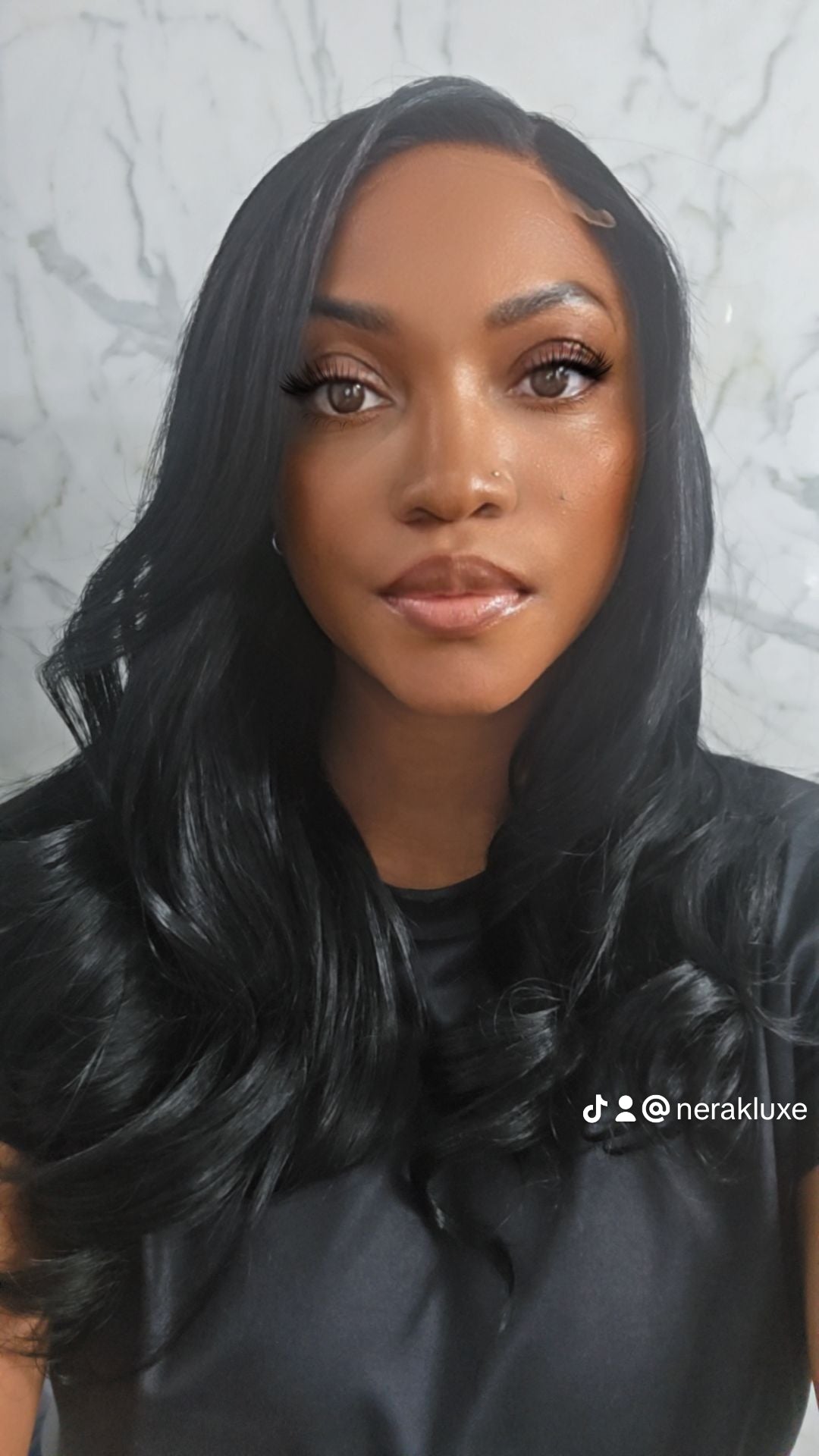 Raven - Virgin Color Closure Glueless Wig