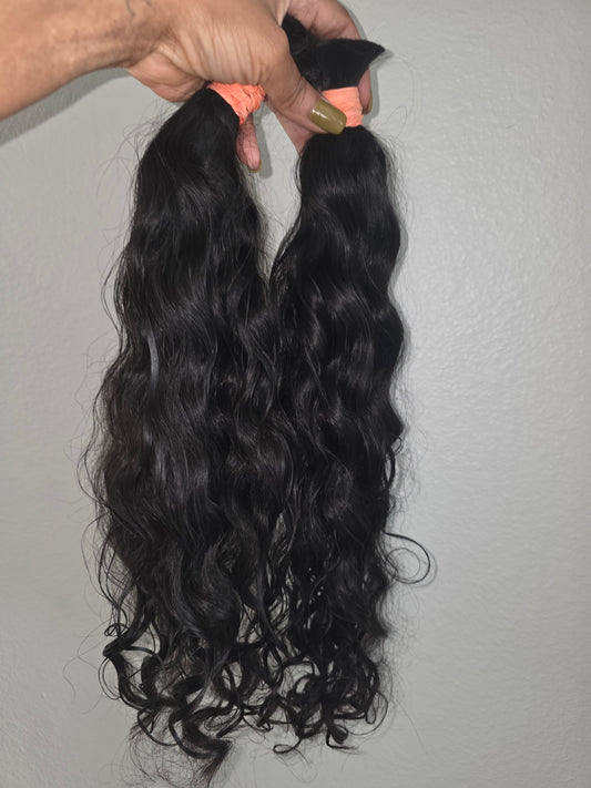 Nala curls - Raw Indian bulk 18"