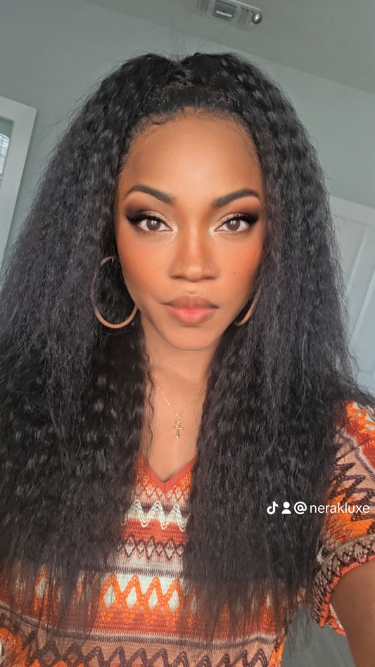 Kinky much - Virgin Sea Kinky Straight Half Wig