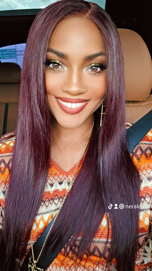 CS7 - Virgin Cambodian Hair Color Closure Wig