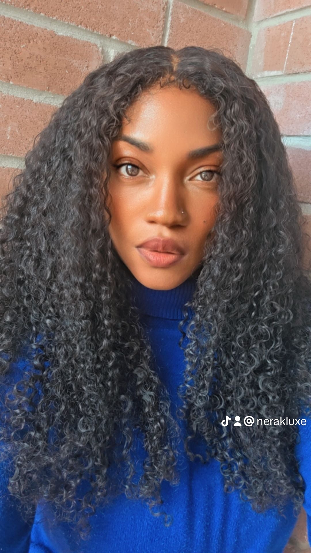 Keke - Virgin Sea Hair Kinky Curly Closure Wig