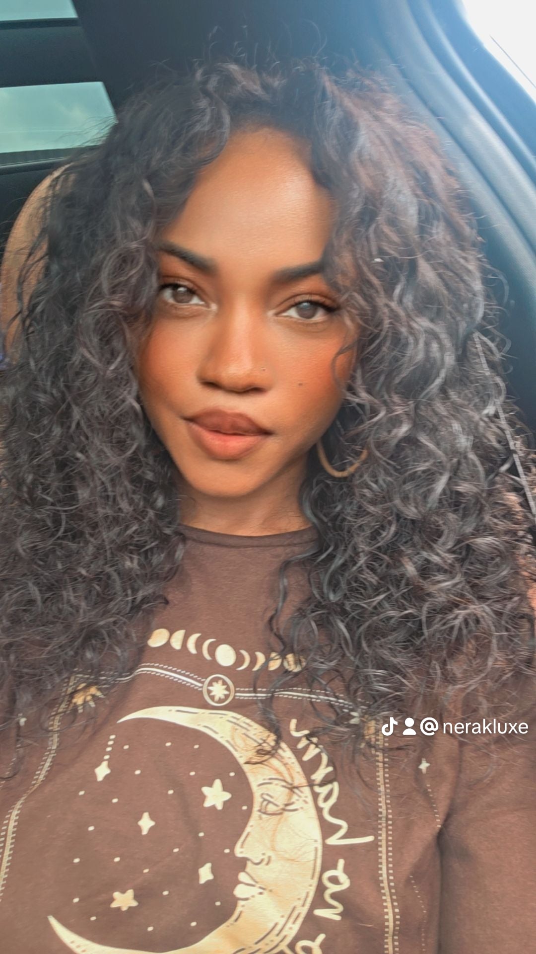 Mina - Raw Indian Curly Half Wig
