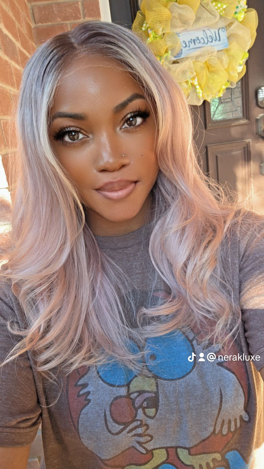 Kandi - Virgin Color Closure Glueless Wig